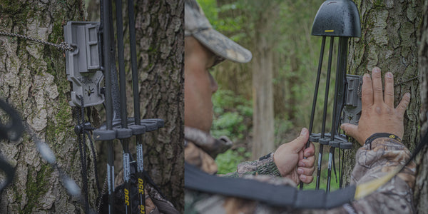 The Bark Shark is the only Quiver & Accessory Bracket that is made to be set up in seconds! Mount your quiver & accessories to a tree or branch in arms reach. Will include Kwikee Kwiver Style Mount For Free.